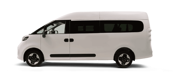 MAXUS Dana M1 Electric Van 2026 — Furgoneta eléctrica de pasajeros de nueve plazas para exportación